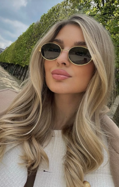 Trendy Metal Sunglasses😎