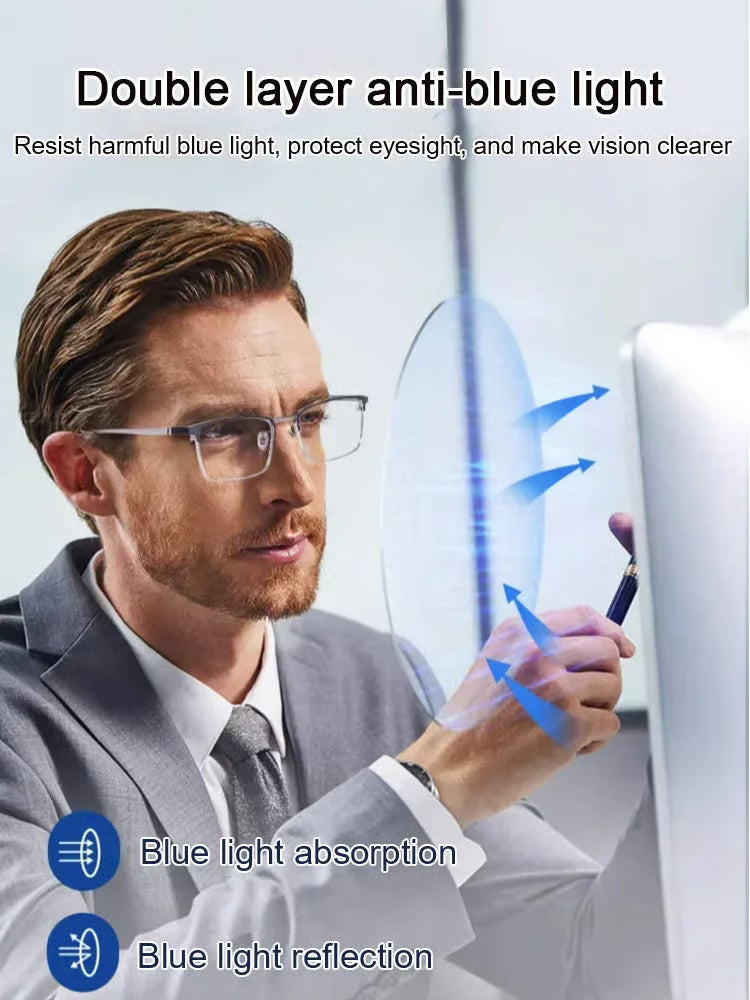 🔥LAST DAY SALE 50% OFF✨Ultra Light Anti Blue Presbyopic Glasses✈Fast Worldwide Shipping